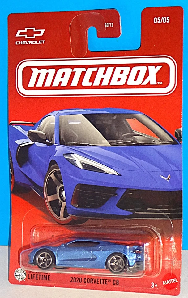 '25 MATCHBOX 2020 CHEVY CORVETTE C8 LOOSE 1 64 SCALE CHEVROLET SERIES USA STOCK