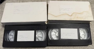 D'ANGELO-CRUSIN'/LADY REMIX FEAT AZ/VHS PROMO MUSIC VIDEO TAPE 2X LOT R&B RARE!! - Picture 1 of 4