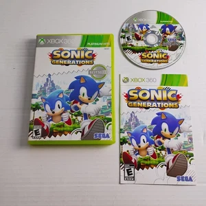 Sonic Generations Xbox 360 CIB with Manual - Picture 1 of 11