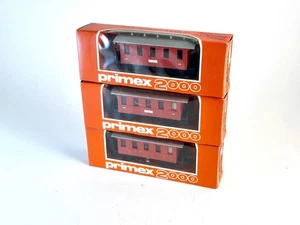 3x Primex 4584 - Personenwagen - Spur H0 (OVP) - Bild 1 von 15
