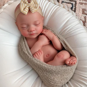 BABESIDE Lifelike Reborn Baby Dolls - 16 pollici (peso 4 libbre) full platinum sil... - Foto 1 di 8