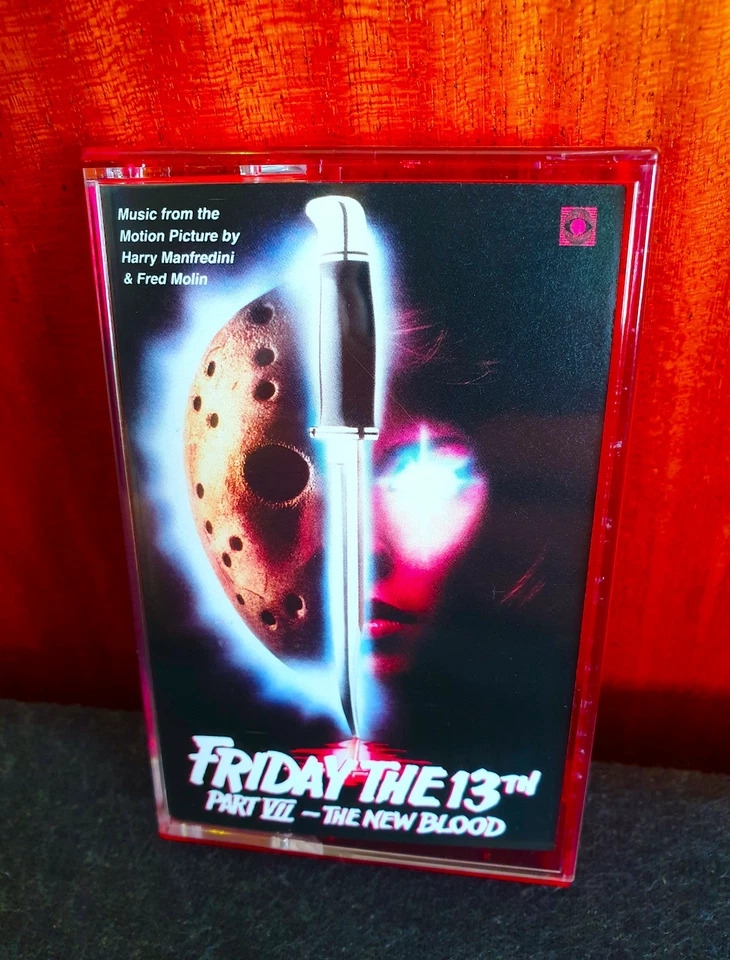 Friday The 13th Part 7 - The New Blood - CASSETTE SOUNDTRACK - Limited Edition! - Image 1 of 4