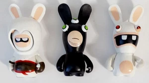 3 Rayman Raving Rabbids Figures NECA 2008 Splinter Cell Assassins Creed - Picture 1 of 5