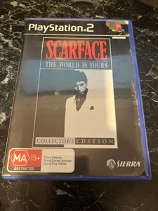 Scarface The World Is Yours Collector’s Edition PS2 CIB Manual, Map + DVD PAL - Picture 1 of 3