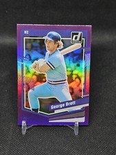 George Brett 2023 Donruss Holo Purple #185 MLB Kansas City Royals