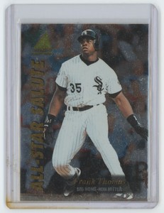 1995 Pinnacle Frank Thomas . Chicago White Sox #2