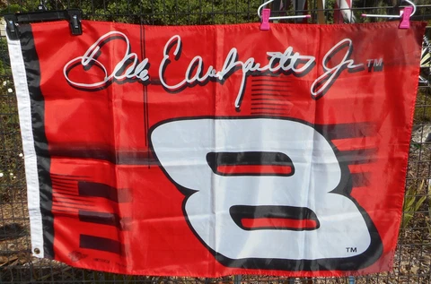 (6) Dale Earnhardt Jr.® #8™ Winner's Circle® 28" x 42" NASCAR® Flag Cover