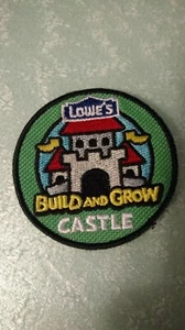Lowe's build and grow castle badge patch - Picture 1 of 2