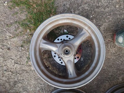 Suzuki Katana AY 50 Felge Alufelge J12xMT3,50 Rad Vorderrad Bremsscheibe vorne - Bild 1 von 2