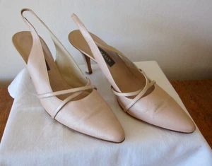 BALLY Alexandrite blush rosa perlascente pelle - taglia 9,5 - Foto 1 di 9