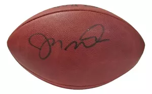Joe Montana Signed Autographed Official Leather Football SF 49er's UDA AAM22705 - Picture 1 of 7