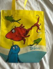 Dr. Seuss Red Fish Blue Fish Reusable Small  Tote Bag