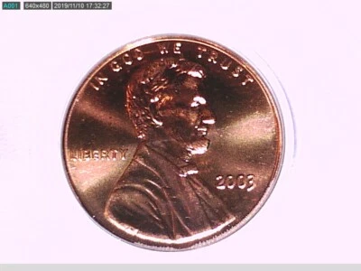 2003 P Lincoln Memorial Cent PCGS MS 68 RD 10169993 Video - Image 1 of 3