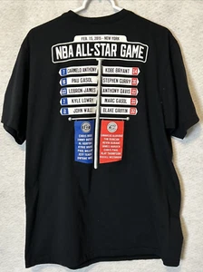 2015 Adidas NBA All Star Game T Shirt Size XL Kobe Lebron Brooklyn - Picture 1 of 7