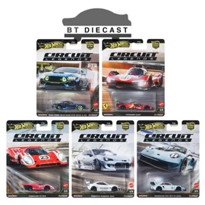 HOT WHEELS CAR CULTURE 2025 1/64 CIRCUIT LEGENDS SET of 5 CARS FPY86-961 K - Picture 1 of 1