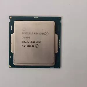 Intel Pentium G4500 3.50GHz Dual-Core 3MB LGA 1151 CPU P/N: SR2HJ Tested Working - Picture 1 of 1
