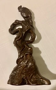 Vintage Art Deco Dame verdrehtes Glied gestempelt - Bild 1 von 7