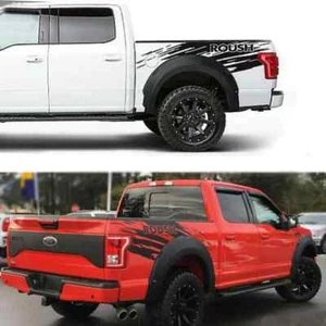 Carrocería deportiva maletero mate calcomanía gráficos a rayas para Ford F150 F-150 Raptor - Imagen 1 de 7