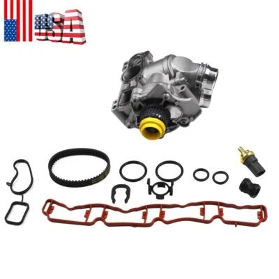 Aluminum Water Pump For Audi A3 A4 TT For VW Tiguan Jetta GTI Eos Beetle CC - Image 1 of 4