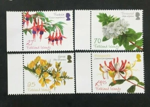 Timbre ILES FAKLAND Yvert & Tellier n°1068 à 1071 (Fleurs) n** Mnh (Cyn38) - Picture 1 of 1
