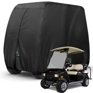 Waterproof Golf Cart Buggy Cover Rain Dust UV Snow Protection Heavy Duty Outdoor - Picture 1 of 7