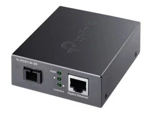TP-Link TL-FC311A-20 - Gigabit WDM SFP to RJ45 Fiber Media Converter - Photo 1/5
