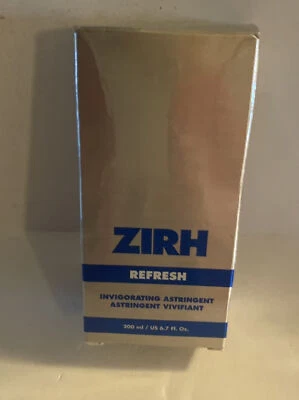 ZIRH Skin Care for Men Refresh Invigorating Astringent 6.7 oz NIB  - Image 1 of 3