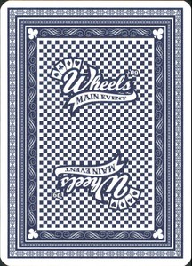2009 Wheels Main Event Playing Cards Blue #2C Mike Skinner