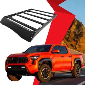 800lbs Roof Rack Fit for 2024 2025 4th Gen Toyota Tacoma Double Cab/Crew Cab 4D - Picture 1 of 24