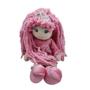 Peluche bambola principessa GirlznDollz 14'' rosa Jumbo Leila regalo - Foto 1 di 6
