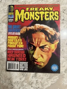 Freaky Monsters magazine #4 September 2011 Ernest Thesiger Bride of Frankenstein - Picture 1 of 3