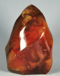 RARE Natural flame Red Carnelian agate Crystal Freeform from Madagascar - Picture 1 of 10