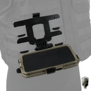 TMC Tactical MOLLE S7 Mobile Phone Model Mount Bracket Dummy Phone Duty Hunting - Imagen 1 de 14