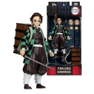 Figura de acción Demon Slayer Wave 4 Tanjiro Kamado con caja Nezuko escala 7 pulgadas - Imagen 1 de 7