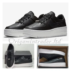 Nike Wmns Air Force 1 Sage Low Black/White AR5339-002