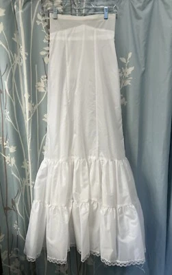 Vestido de novia sin cordones talla 4 blanco cremallera trasera Foto 1 de 4