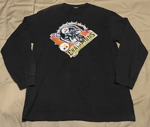 Pittsburgh Steelers 2005 AFC Champions XL Superbowl T Shirt Size XL - Picture 1 of 4