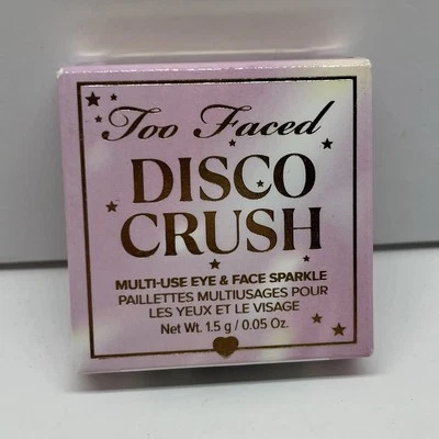 Heart Eyes Too faced Disco Crush Multiuse Eye & Face Sparkle 1.5g New In Box - Image 1 of 4