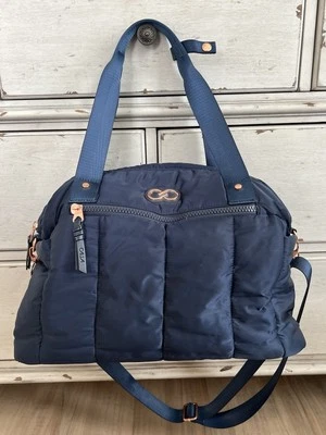 Calia by Carrie underwood Navy Duffle bag travel gym bag - Image 1 of 4