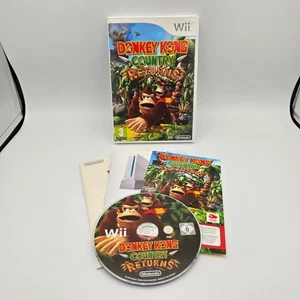 Donkey Kong Country Returns Nintendo Wii PAL - komplett mit Handbuch - getestet sehr guter Zustand - Bild 1 von 10