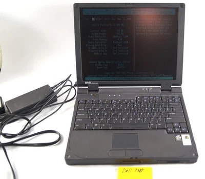 Dell PMP Latitufe CS 13.25" Pentium II 400MHz 192MB NO HD Testd WORKING PoR D152 - Image 1 of 4