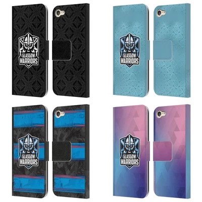 GLASGOW WARRIORS 2025/26 CREST KIT LEATHER BOOK CASE FOR APPLE iPOD TOUCH MP3 - Image 1 of 4