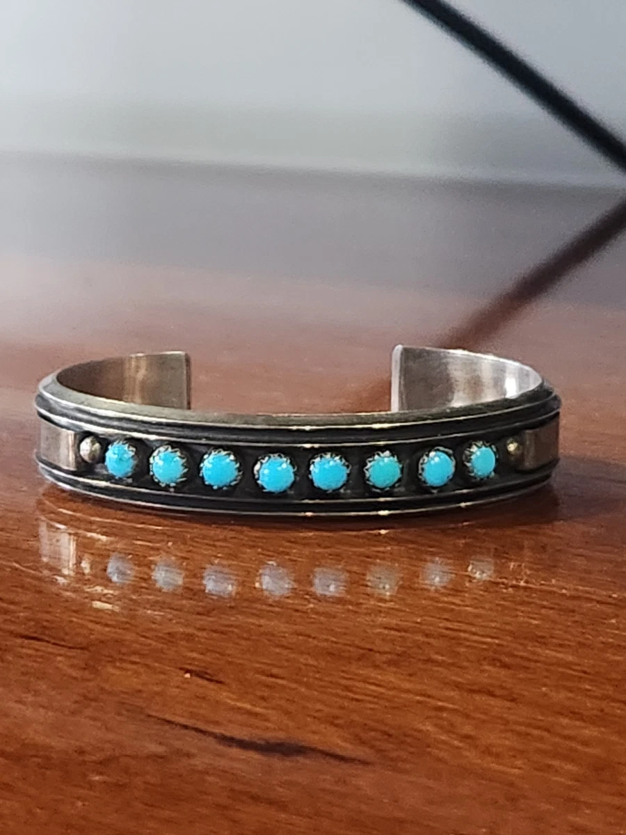 Vintage Navajo Turquoise Cuff for sale | eBay