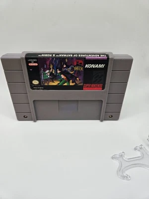 The Adventures of Batman and Robin Super Nintendo SNES Authentic Cart Only - Image 1 of 4
