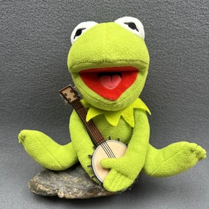 Kidrobot Phunny Kermit The Frog W/Banjo 8 Inch Phunny Plush The Muppets NO TAGS - Picture 1 of 11