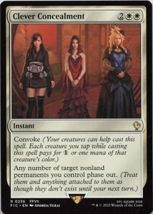 Clever Concealment R Commander: FINAL FANTASY 236 LP-NM MTG - Picture 1 of 1