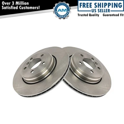 Пара задних дисковых тормозов с ротором левая и правая для BMW 535i 545i 550i 645Ci 650i - Изображение 1 из 3