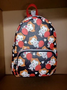 Funko Pop IT PENNYWISE BALLOONS PATTERN Mini Backpack NWT Original - Picture 1 of 4