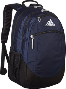 adidas Striker 2 Backpack, Team Navy One Size, Blue/Black/White - Picture 1 of 6