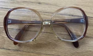 Vintage Rodenstock Candela Brown Oval Horn-Rimmed Sunglasses FRAMES ONLY - Picture 1 of 9